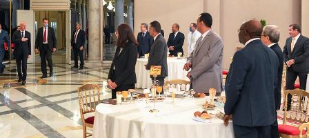 Tunisie – Kais Saied organise une cérémonie d’Iftar au profit des ambassadeurs accrédités à Tunis