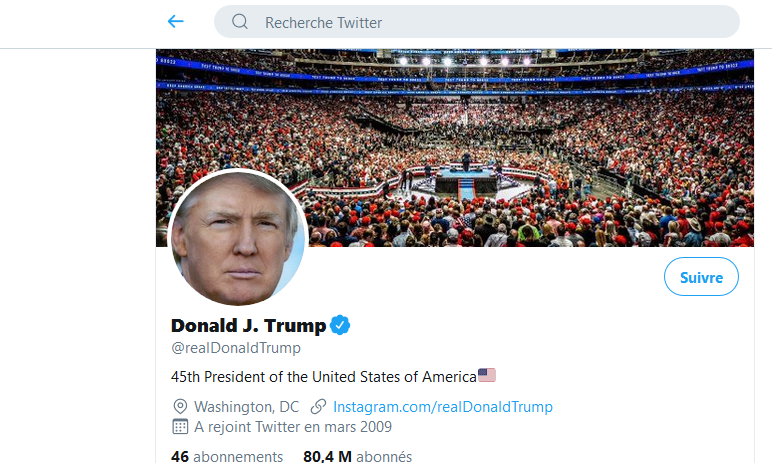 Twitter qualifie le décret de Trump sur les médias sociaux, de réactionnaire et politisé
