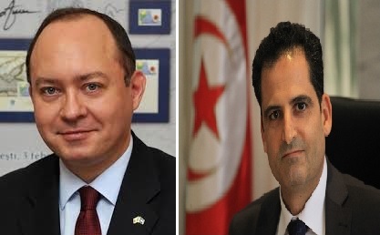 Tunisie : Noureddine Erray s’entretient avec son homologue roumain