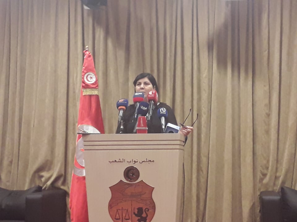 Tunisie [vidéo] Abir Moussi : “Des députés du mouvement Ennahdha seraient en contact avec des terroristes en prison”
