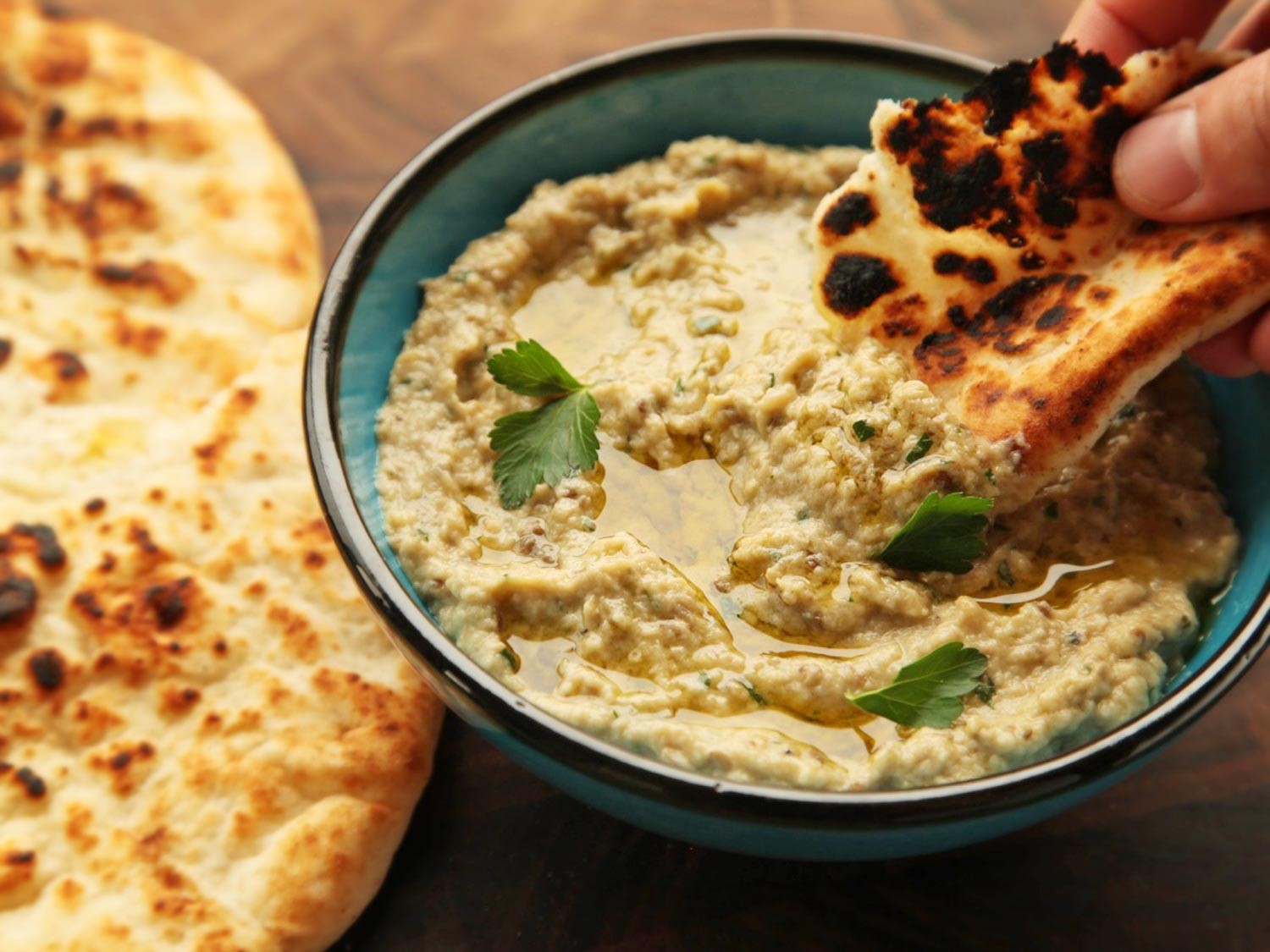 Recette : Baba ghanoush (Purée d’aubergines)