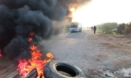 Tunisie: fermeture de la route menant à Sbeitla par des manifestants