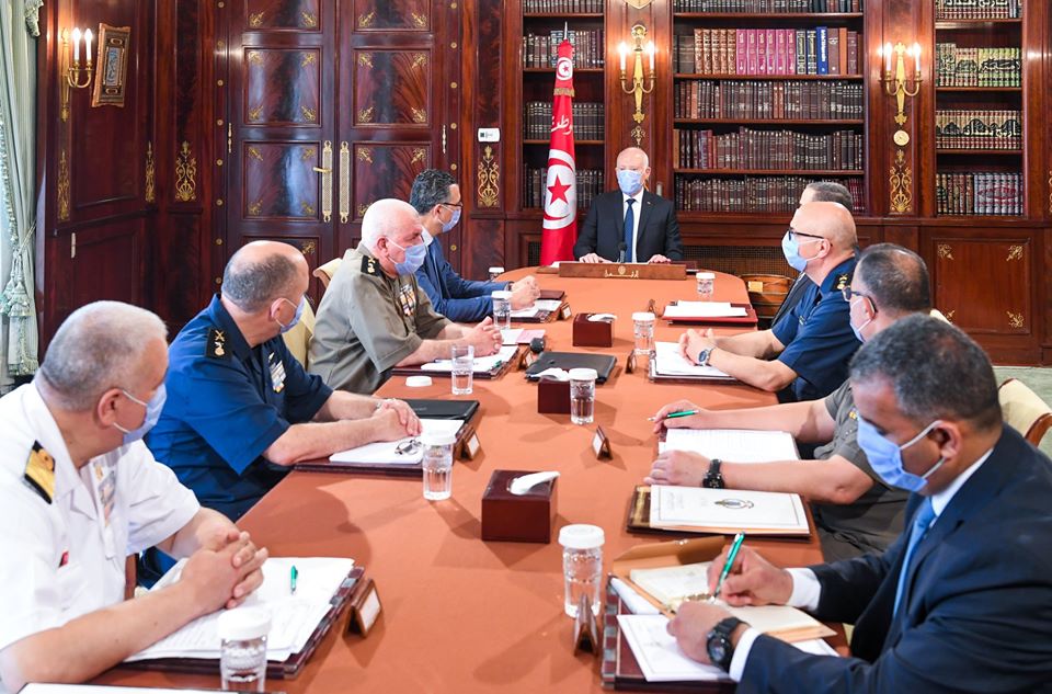 Tunisie: Kaïs Saïed préside une réunion du Conseil suprême des Armées