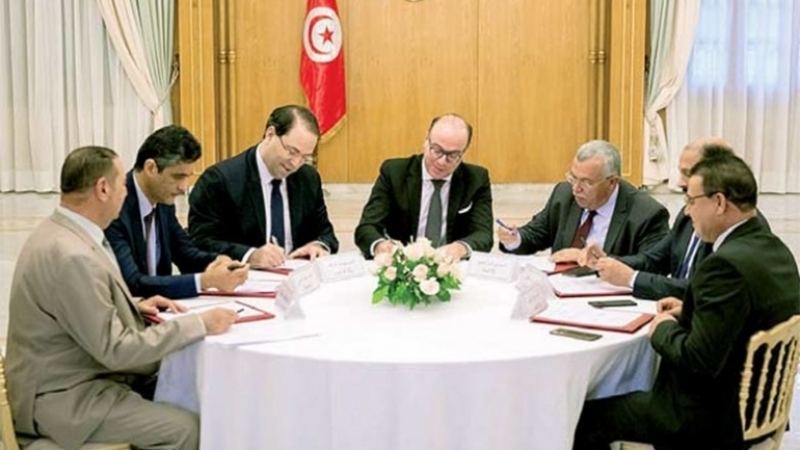 Tunisie: Signature ce vendredi du document de stabilité et de solidarité gouvernementale