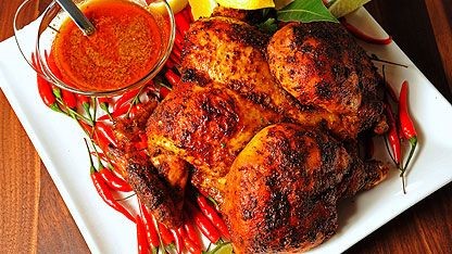 Recette :  Poulet piri-piri à la portugaise