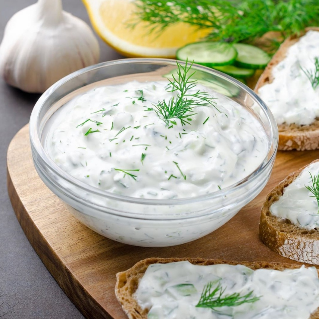 Recette : Tzatziki (Sauce de concombre)