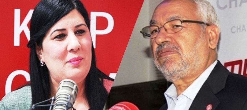 Tunisie – Rached Ghannouchi fait appel à la force publique pour éjecter Abir Moussi hors de l’ARP
