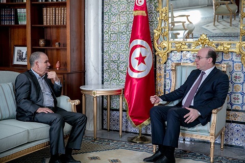 Tunisie: Elyès Fakhfekh et Noureddine soulignent la nécessité de la poursuite du dialogue social