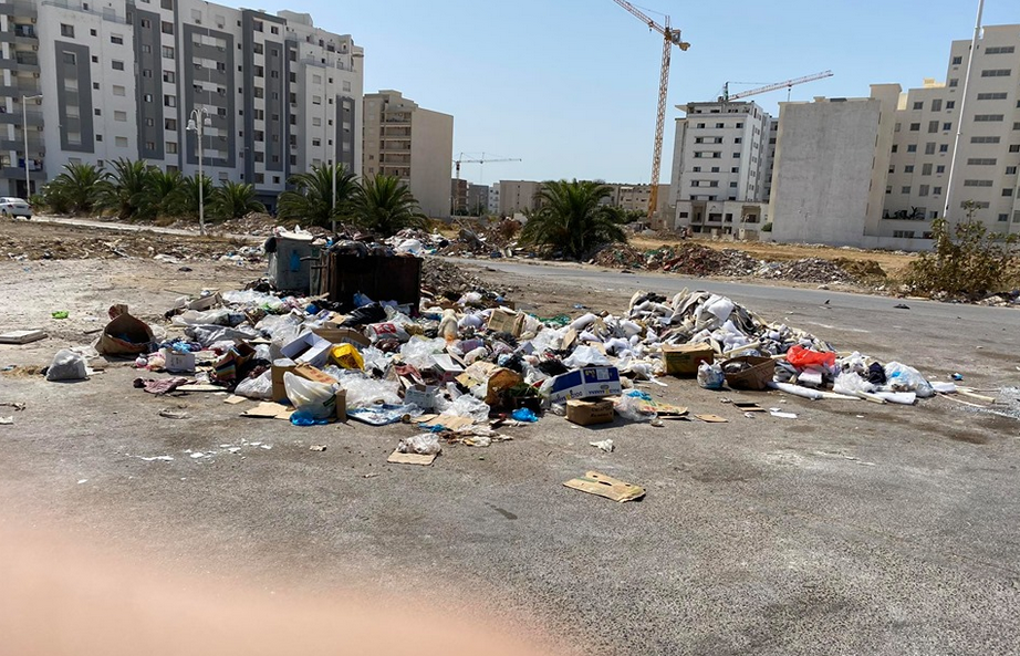 Photo du jour : Aïn Zaghouan (Municipalité du Kram) croule sous les ordures