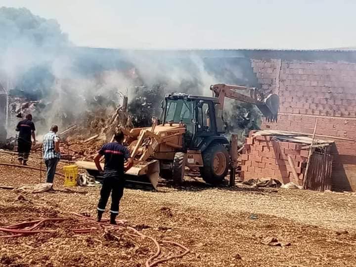 Tunisie: Décès d’un enfant dans l’incendie d’un entrepôt de fourrage