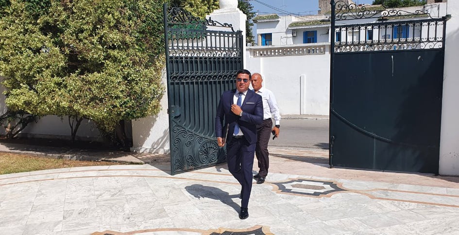Tunisie: Arrivée de Moez Joudi à Dar Dhiafa [photos]