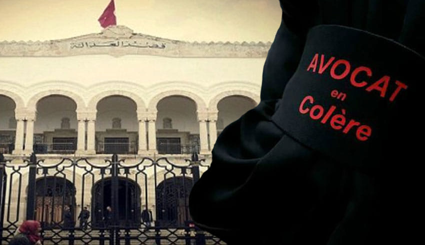 Tunisie: Les avocats, solidaires avec leur collègue victime de violence policière