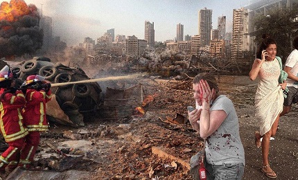 Liban: Au moins 135 morts et plus de 5000 blessés dernier bilan de l’explosion de Beyrouth