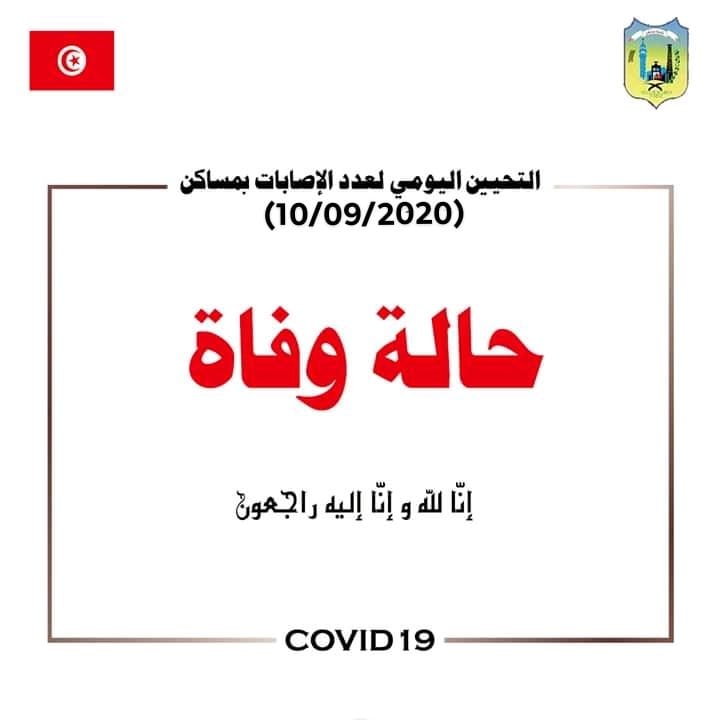 Tunisie : 5 ème décès dû au Coronavirus à Msaken