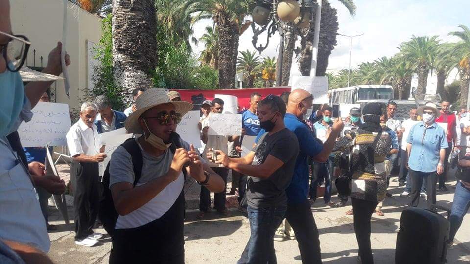 Tunisie : Jendouba : Des protestations devant le siège du gouvernorat