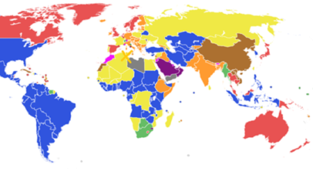 Régimes politiques dans le monde