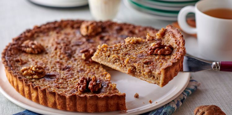 Recette : Tarte aux noix croustillante