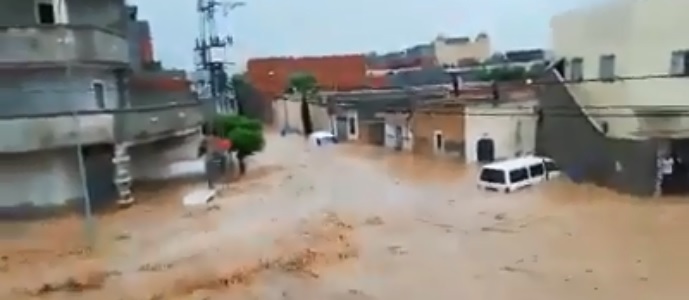 Tunisie – VIDEO : inondations spectaculaires dans la ville de Boumerdes à Mahdia
