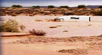 Tunisie – Sidi Bouzid : repêchage du cadavre de l’homme emporté hier dans sa voiture par la crue d’un oued