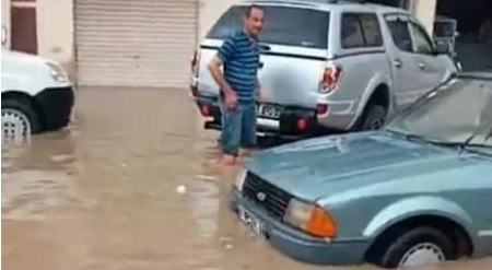 Tunisie – La pluie paralyse la ville de Gabés