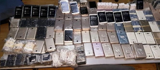 Tunisie – Saisie de téléphones portables de contrebande pour une valeur de 274 000 DT