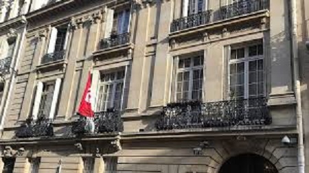 Tunisie: Fermeture du consulat à Paris après l’infection au Coronavirus d’un employé