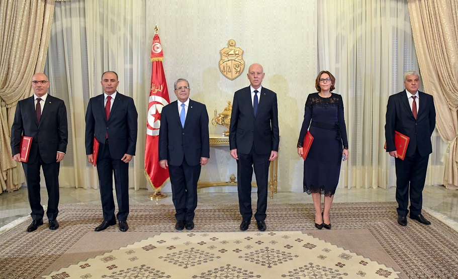 Tunisie :  Kais Saïed remet les lettres de créances à quatre ambassadeurs tunisiens