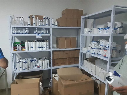 Tunisie [Photos]: Découverte d’un entrepôt clandestin de fabrication de médicament et de gel hydroalcoolique à El Mourouj