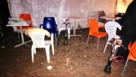 Tunisie – Hammamet : La dernière : Des lieux anarchiques pour fumer la Chicha