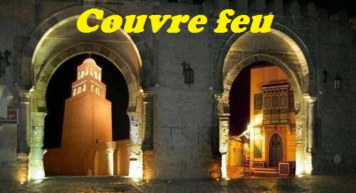 Tunisie – Instauration du couvre feu à Kairouan