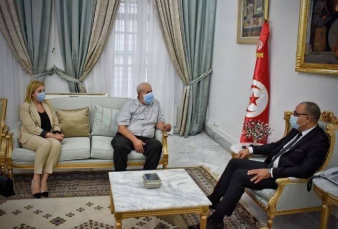 Tunisie: Le chef du gouvernement rencontre le président du bloc parlementaire “Tahya Tounes”