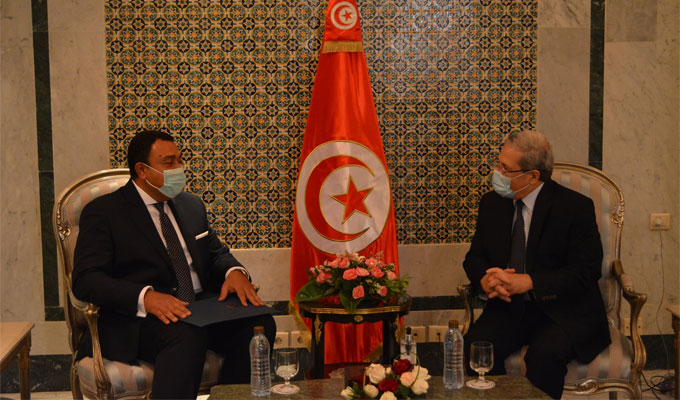 Tunisie : Othman Jerandi reçoit l’ambassadeur d’Egypte en Tunisie