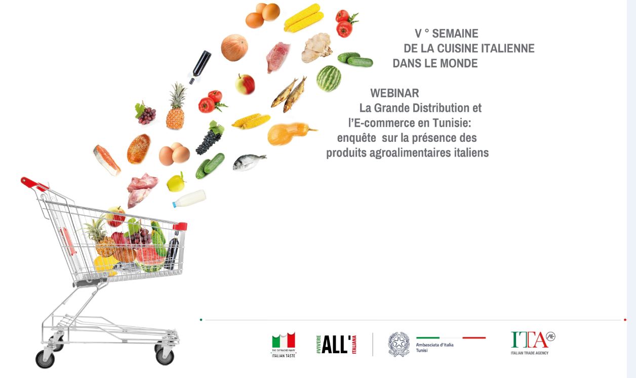 La Grande Distribution et l’E-commerce en Tunisie : Enquête sur la présence des produits agroalimentaires italiens