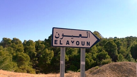 Tunisie : Des manifestants à la délégation El Ayoun revendiquent le développement de leur région