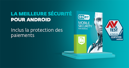 ESET Mobile Security est reconnu par AV-TEST comme étant le meilleur logiciel antivirus pour Android