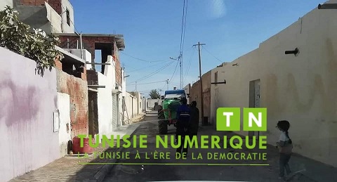 Tunisie [Photos]: Campagne de désinfection à Mdhilla à Gafsa
