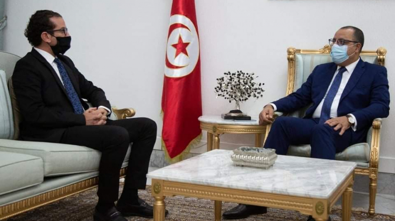 Tunisie: Le Chef du gouvernement rencontre le président du Bloc parlementaire Qalb Tounes