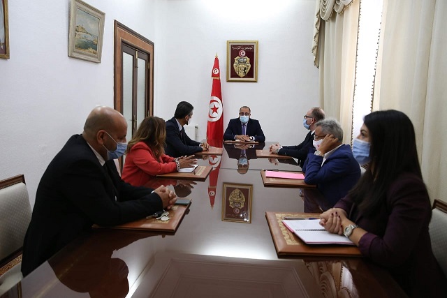 Tunisie: Mechichi reçoit une délégation du syndicat des radios privées