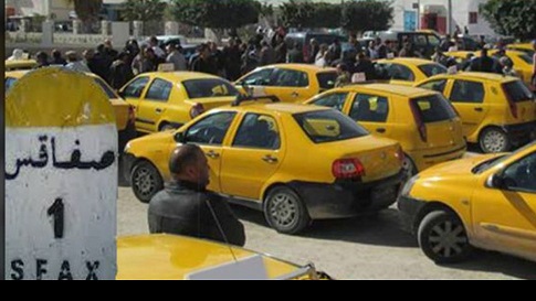 Tunisie-Sfax: Grève des chauffeurs de taxis