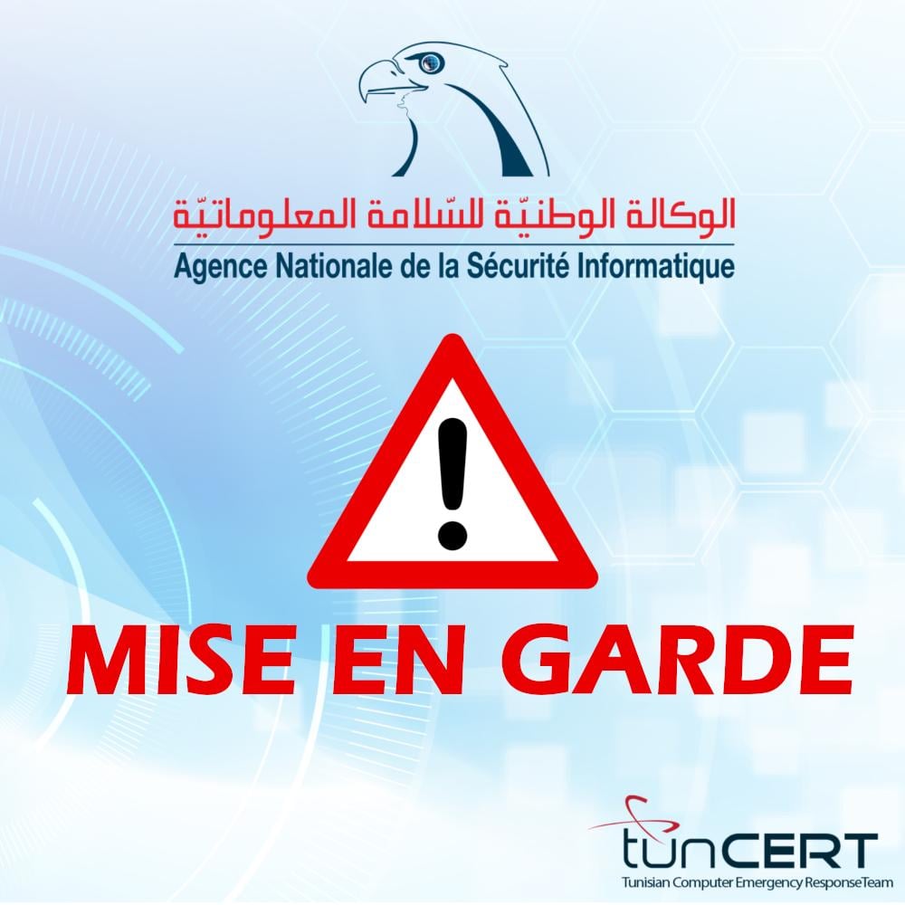 Tunisie: L’Agence Nationale de la Sécurité Informatique met en garde contre une nouvelle vague de piratage
