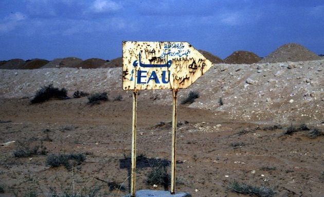 Photo du jour : La Société nationale d’exploitation et de distribution de l’eau, fait naufrage…