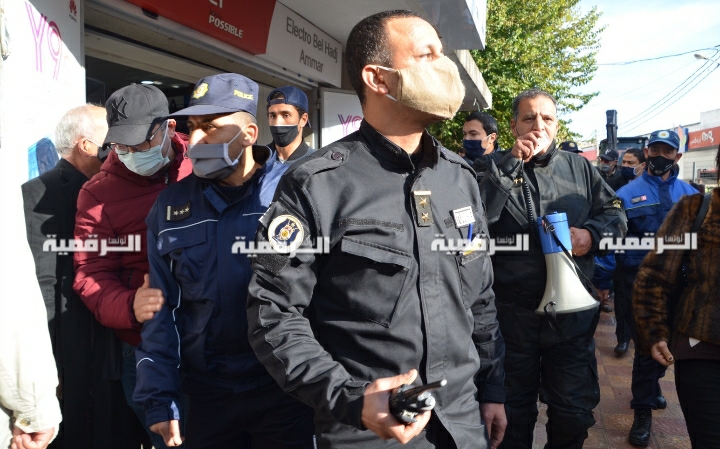 Tunisie-Béja [Audios/Photos]: Campagnes de sécurité pour imposer le port du masque
