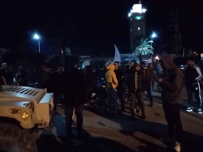Tunisie-Manifestations à Chebba [Photos]: Retrait des agents de la sûreté et intervention des forces militaires pour calmer la situation