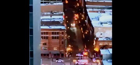 VIDEO : Une spectaculaire explosion d’une voiture secoue Nashville aux USA