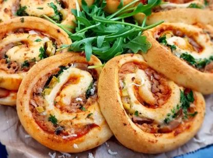 Recette : Pizza roulée