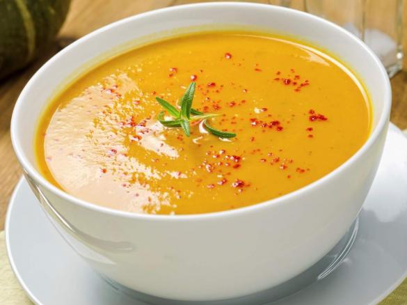 Recette : Soupe au potiron