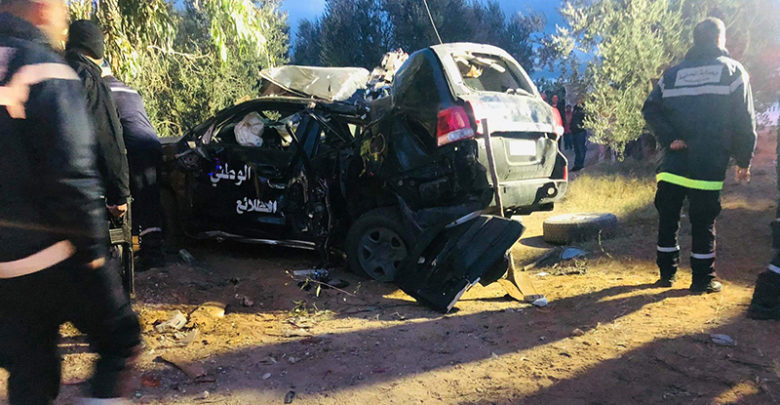 Tunisie-Accident du convoi du ministre de l’Intérieur : L’état de santé des deux agents blessés