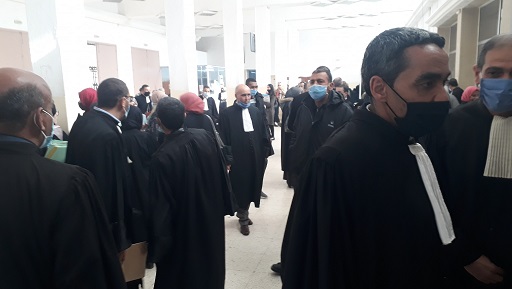 Tunisie: En images, les avocats boycottent les audiences à Médenine