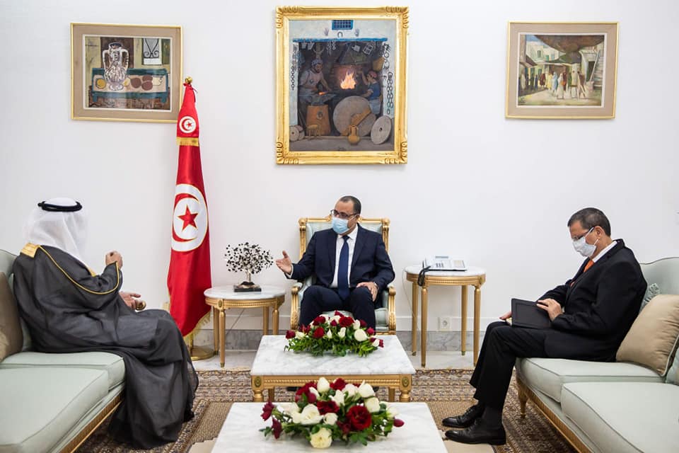 Tunisie: Le chef du gouvernement reçoit l’Ambassadeur du Royaume d’Arabie Saoudite