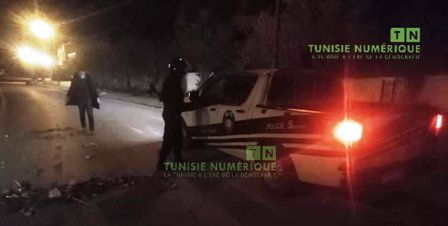 Tunisie – IMAGES : Accrochages entre casseurs et policiers